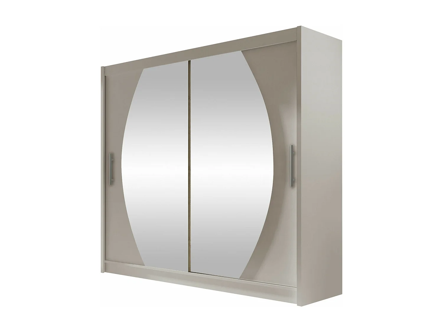 Armario Closico 102, Cachemira, 215x180x58cm, Puertas de armario: Correderas