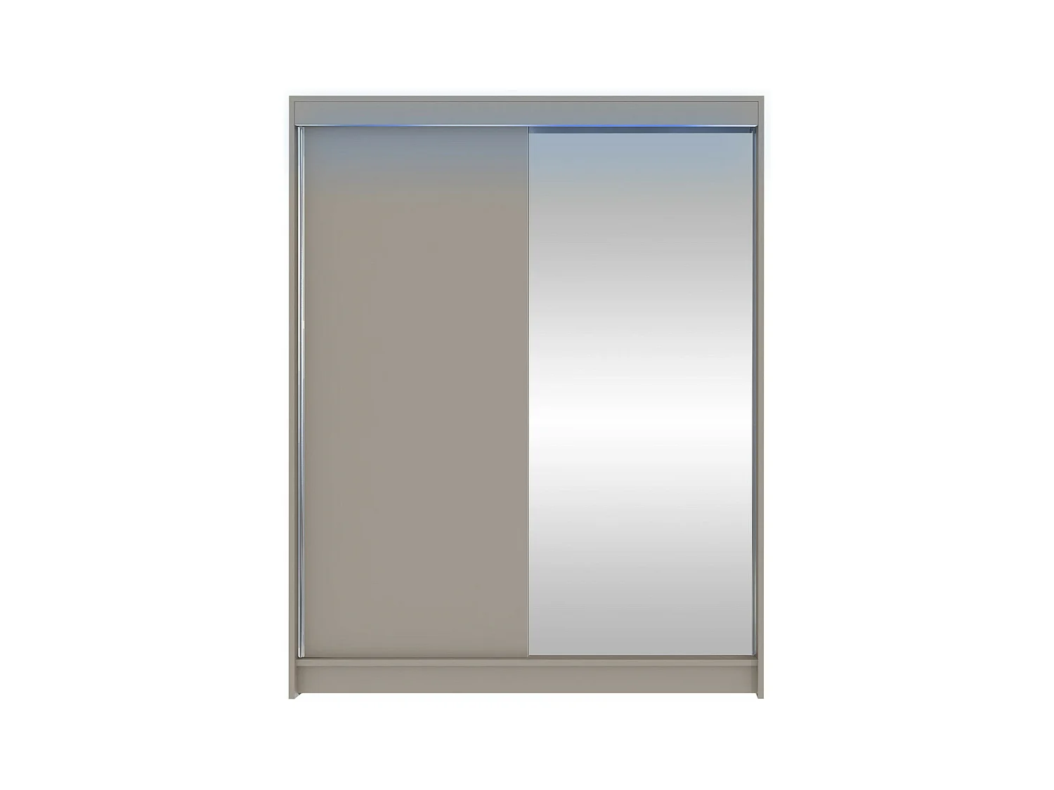 Armoire Closico 140, Cachemire, 200x150x58cm, Portes d'armoire: Coulissantes