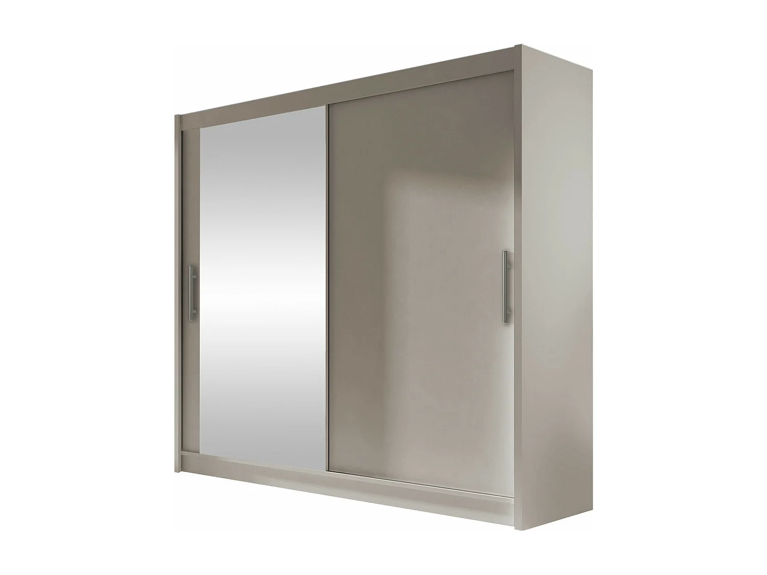 Armario Closico 107, Cachemira, 215x180x58cm, Puertas de armario: Correderas