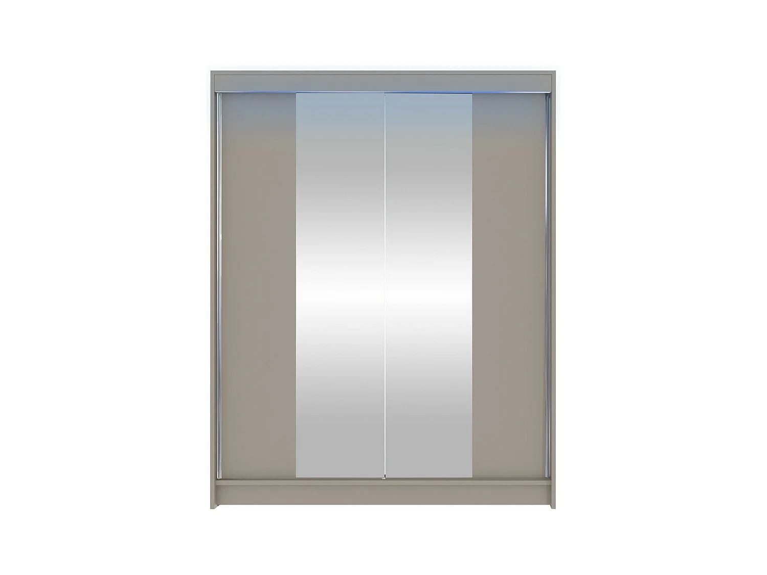 Armoire Closico 141, Cachemire, 200x150x58cm, Portes d'armoire: Coulissantes