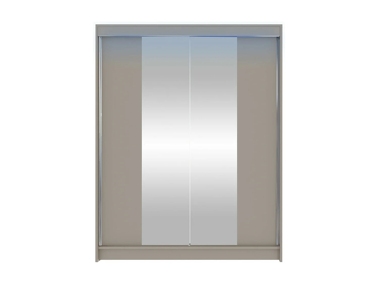 Armoire Closico 141, Cachemire, 200x150x58cm, Portes d'armoire: Coulissantes