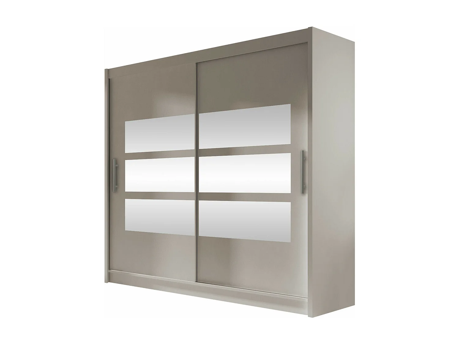 Armoire Closico 101, Cachemire, 215x180x58cm, Portes d'armoire: Coulissantes