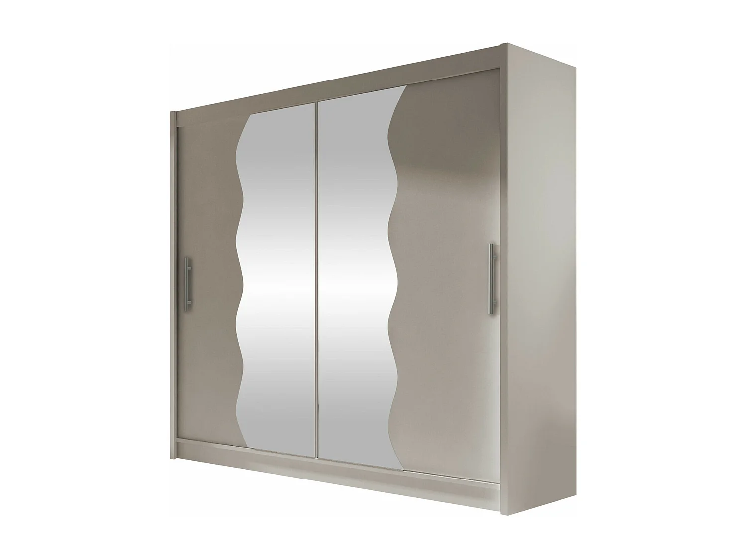 Armario Closico 125, Cachemira, 215x180x57cm, Puertas de armario: Correderas