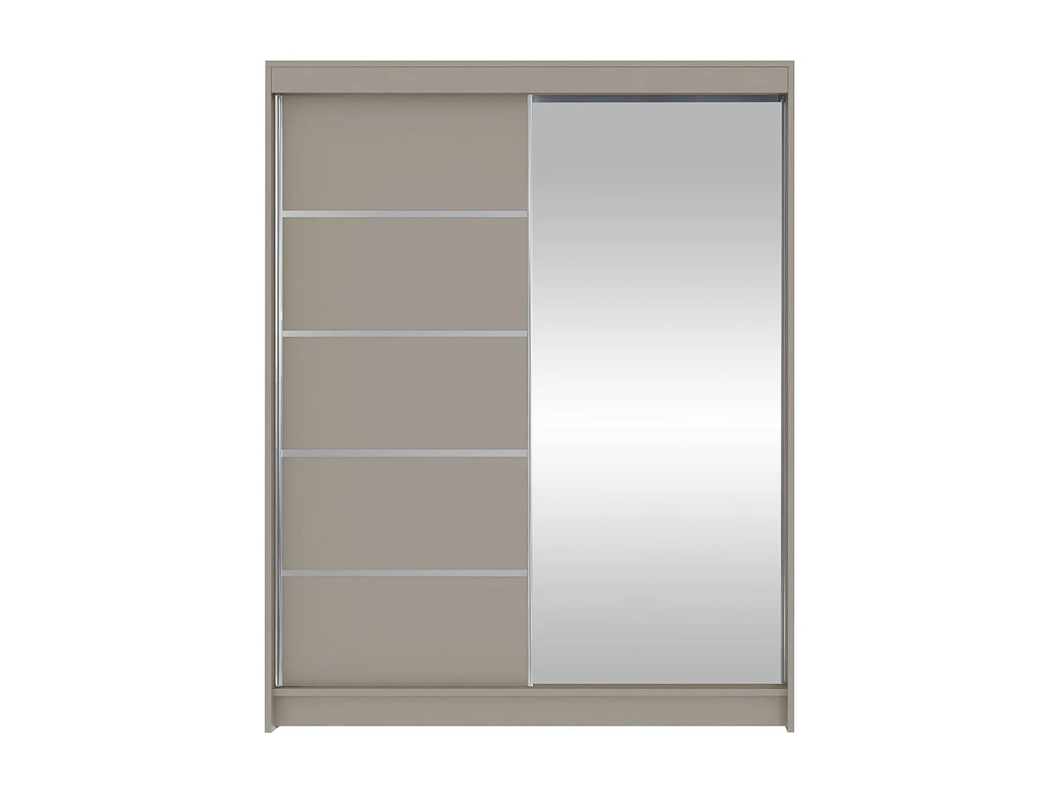 Armario Closico 143, Cachemira, 200x150x58cm, Puertas de armario: Correderas