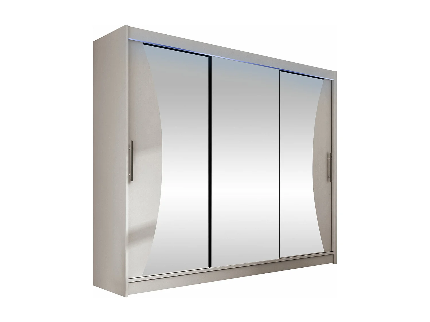 Armario Closico 120, Cachemira, 215x250x58cm, Puertas de armario: Correderas