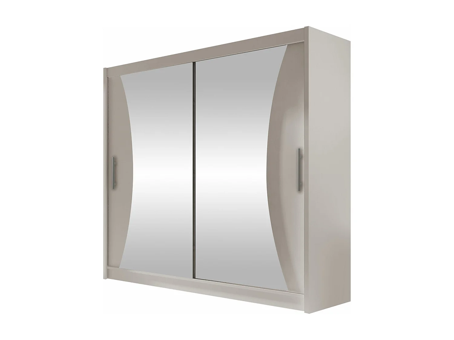 Armario Closico 124, Cachemira, 215x180x57cm, Puertas de armario: Correderas