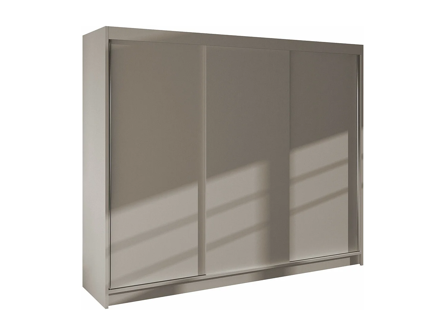 Armoire Closico 159, Cachemire, 215x200x58cm, Portes d'armoire: Coulissantes