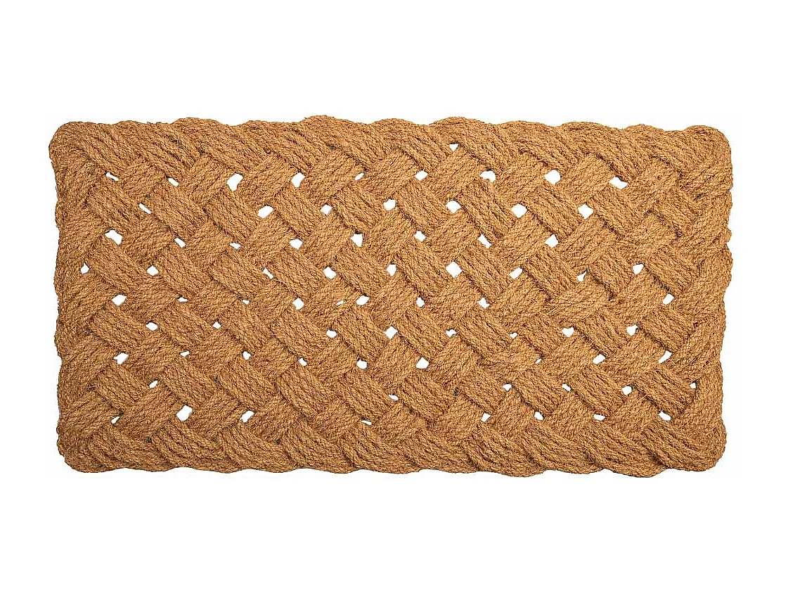 Zerbino in corda di cocco marrone 120x60x3