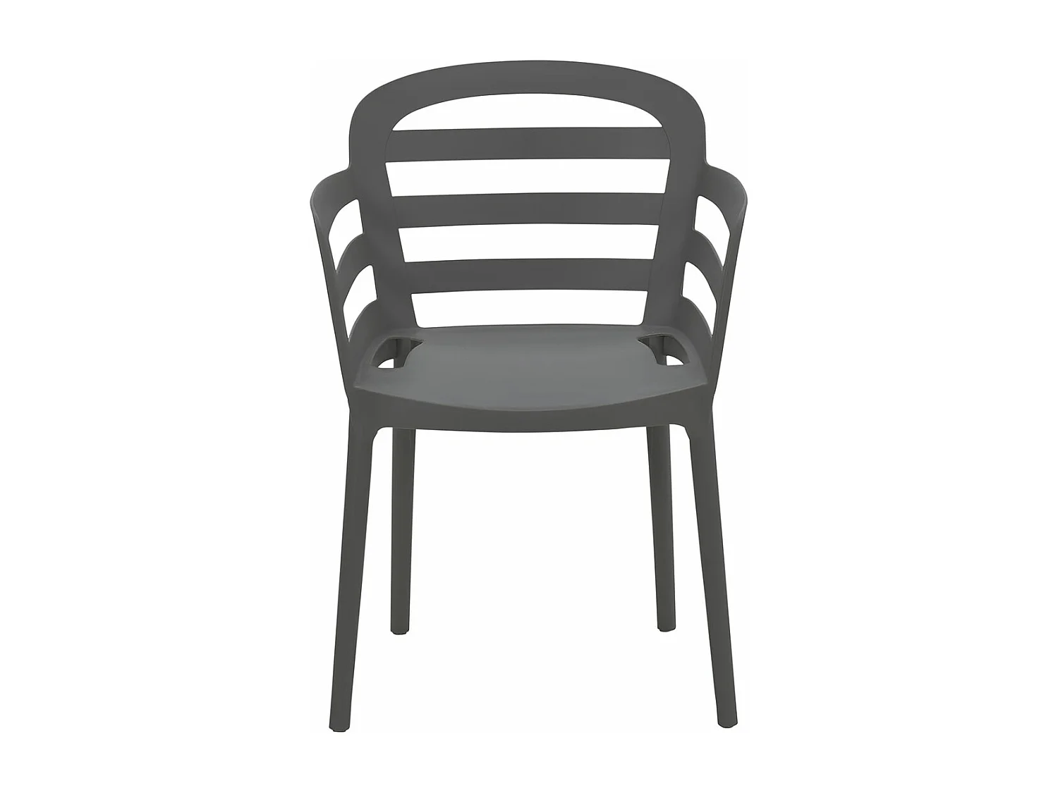 Chaise de jardin Garden Impressions Mira Gris foncé