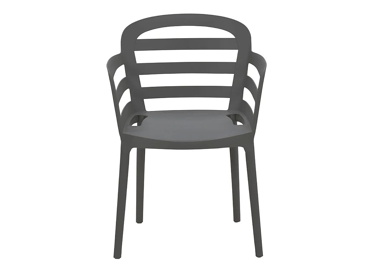 Chaise de jardin Garden Impressions Mira Gris foncé