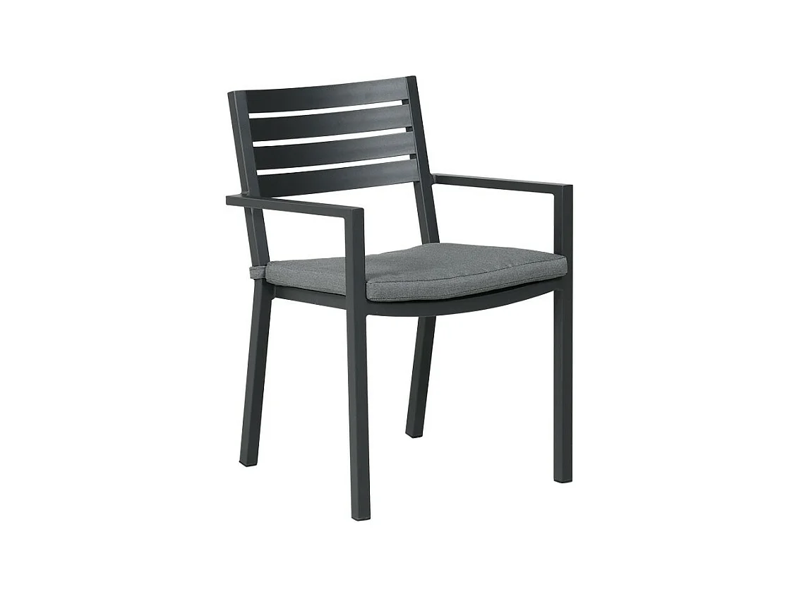 Garden Impressions Amarillo chaise de jardin - gris foncé