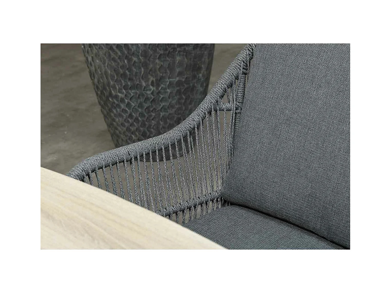 Chaise de jardin Garden Impressions Yima gris clair