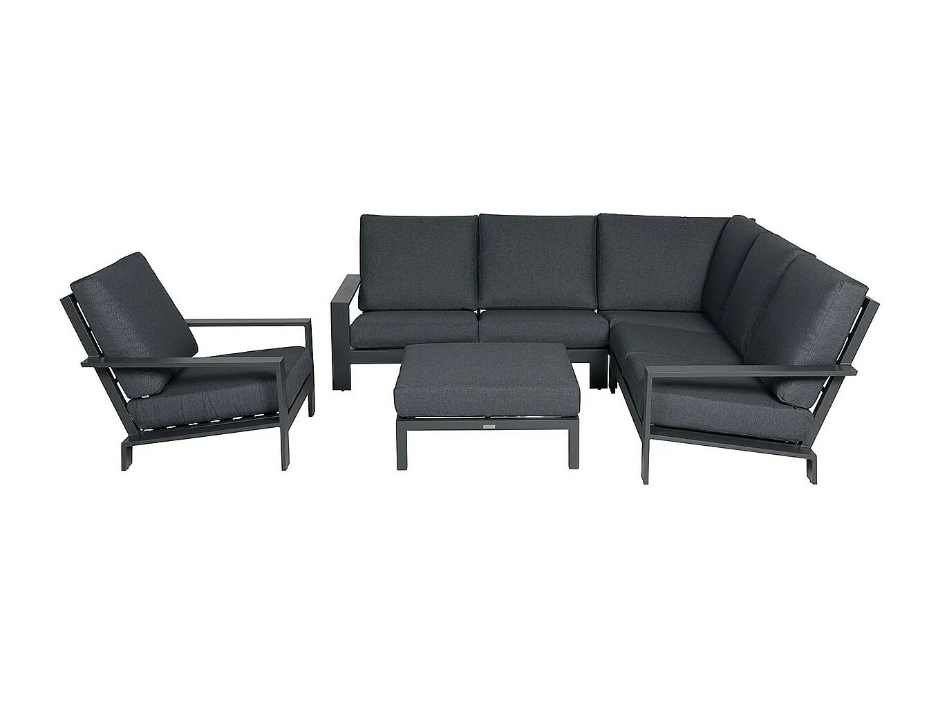 Garden Impressions Coba lounge midden element - donker grijs