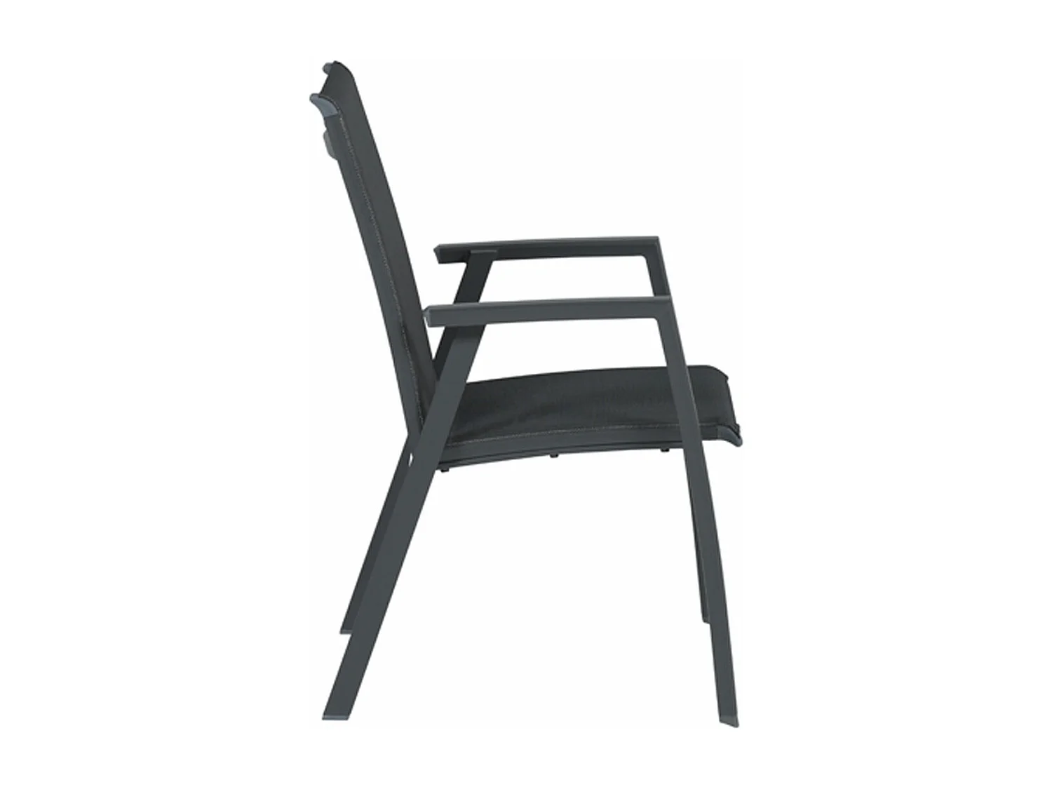 Santana dining tuinstoel - donker grijs