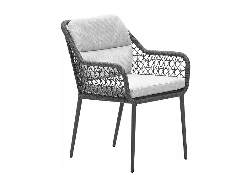 Garden Impressions chaise de jardin Pemba gris foncé