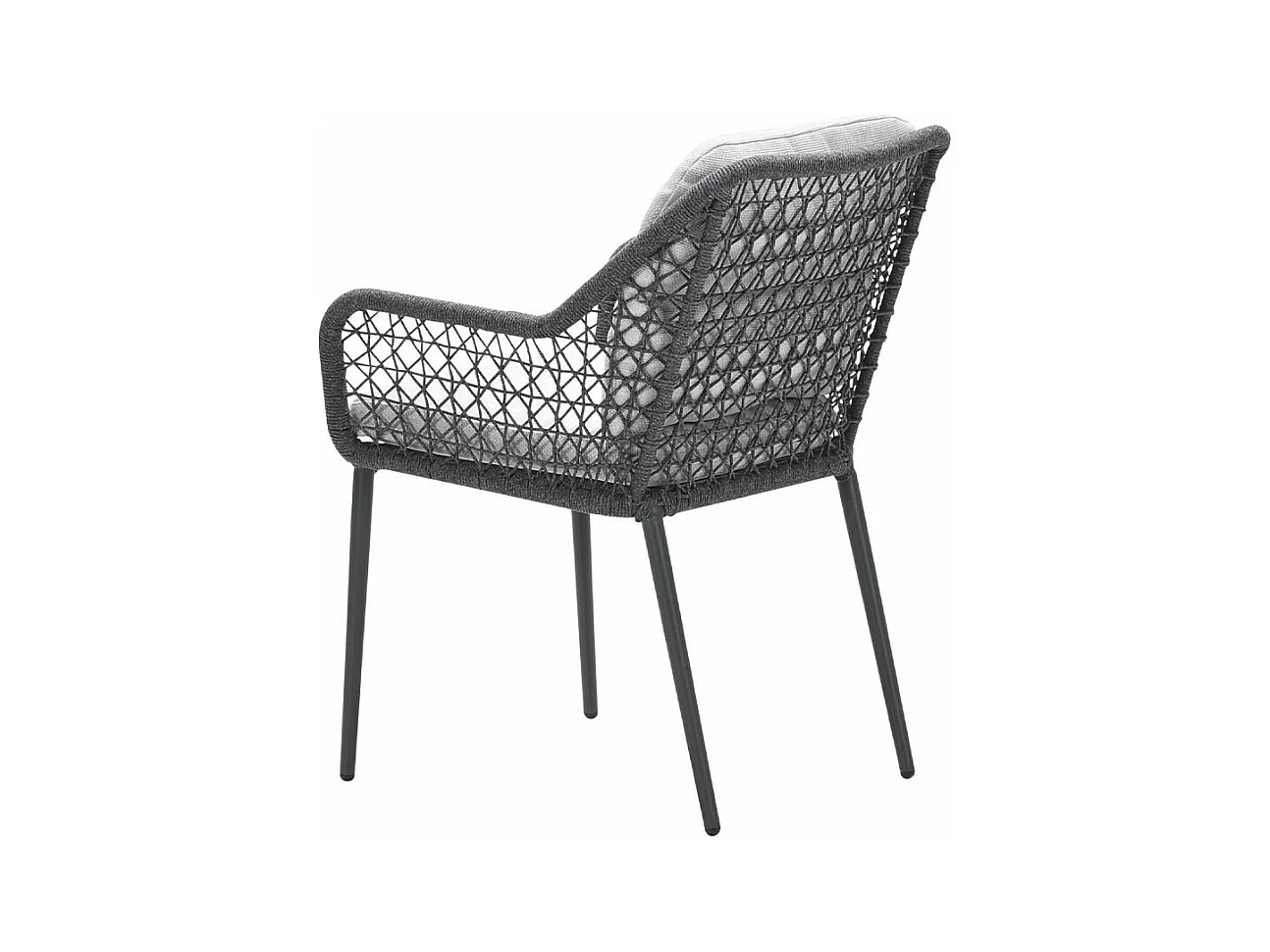 Garden Impressions chaise de jardin Pemba gris foncé