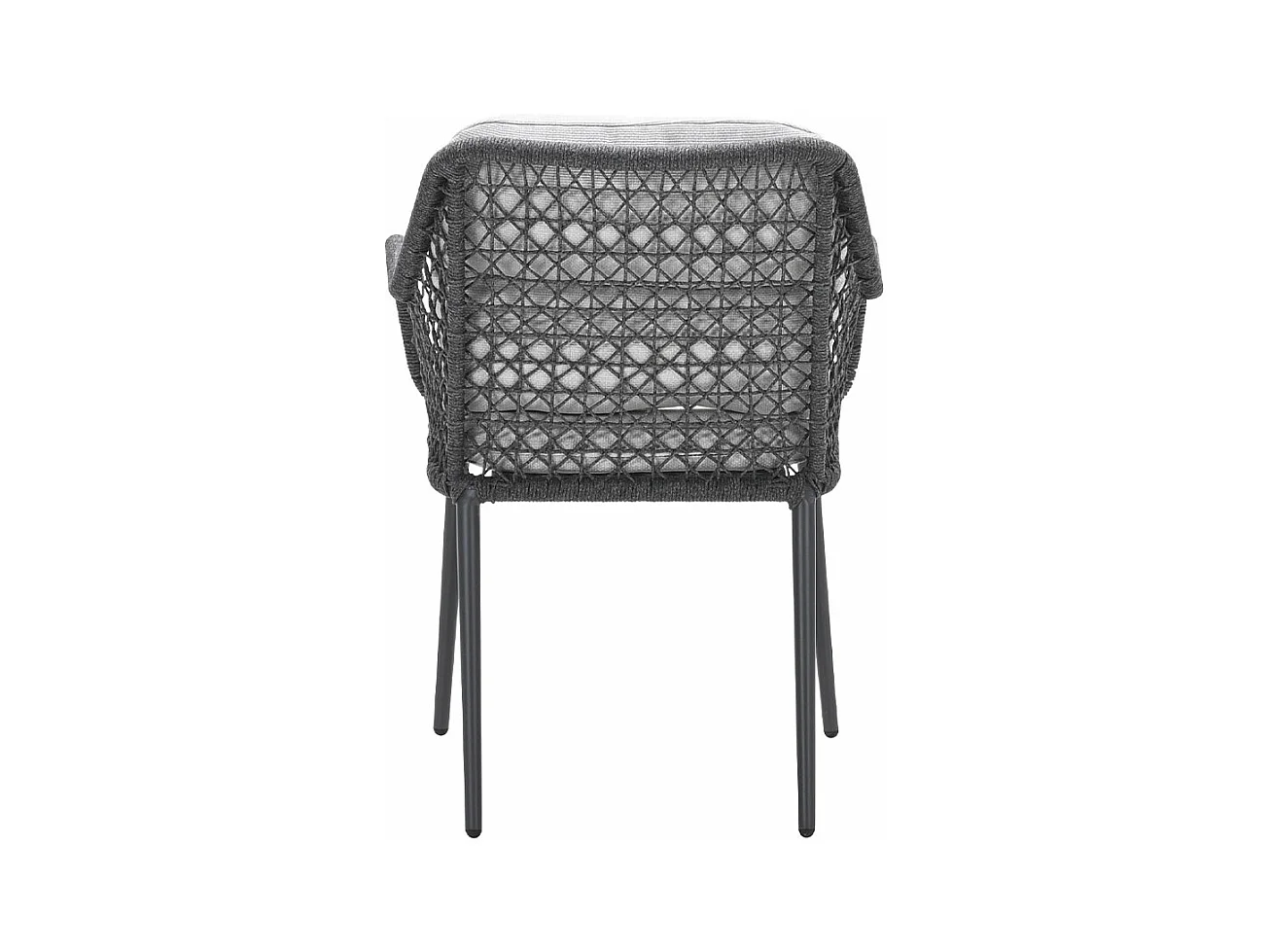 Garden Impressions chaise de jardin Pemba gris foncé