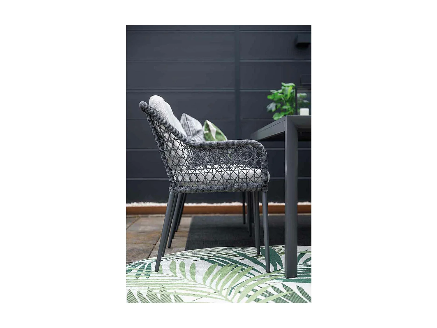 Garden Impressions Pemba tuinstoel - donker grijs