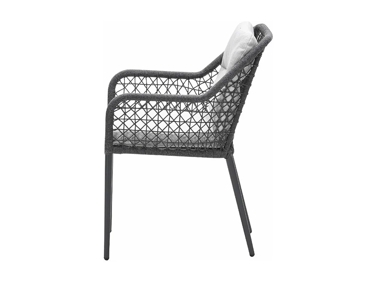 Garden Impressions Pemba tuinstoel - donker grijs