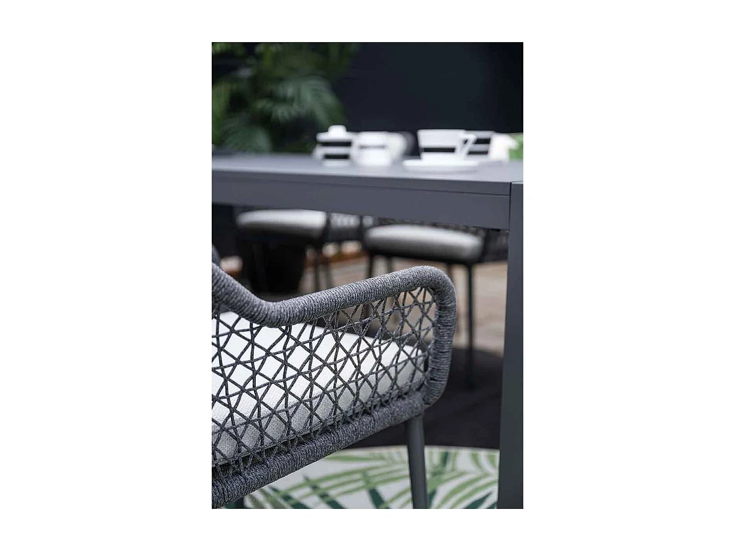 Garden Impressions Pemba tuinstoel - donker grijs