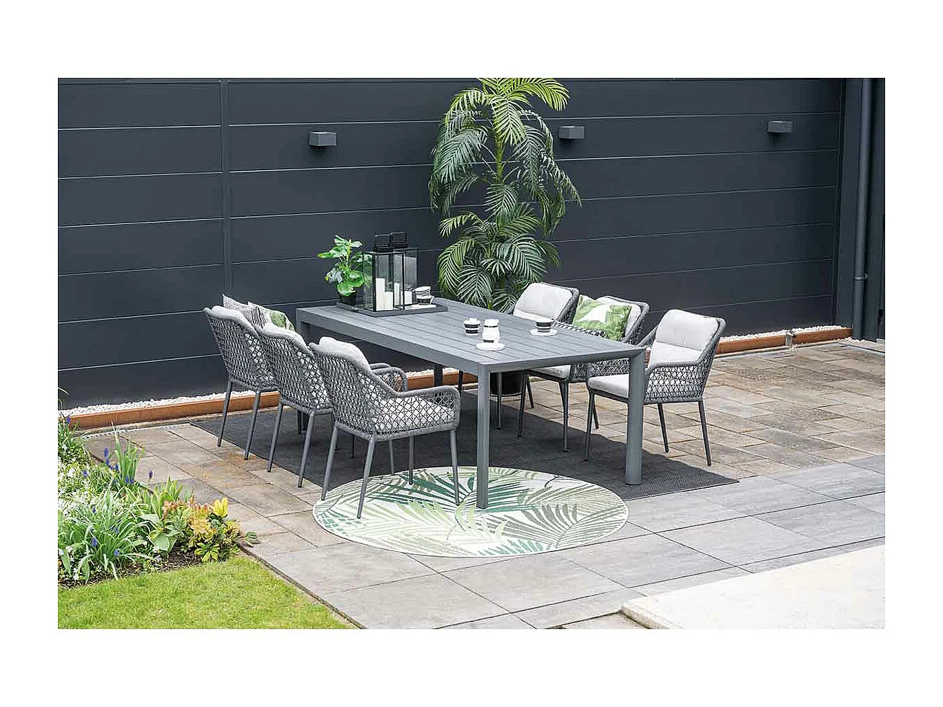 Garden Impressions Pemba tuinstoel - donker grijs