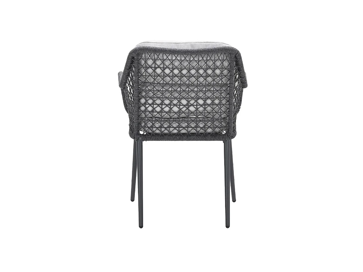 Garden Impressions chaise de jardin Pemba gris foncé