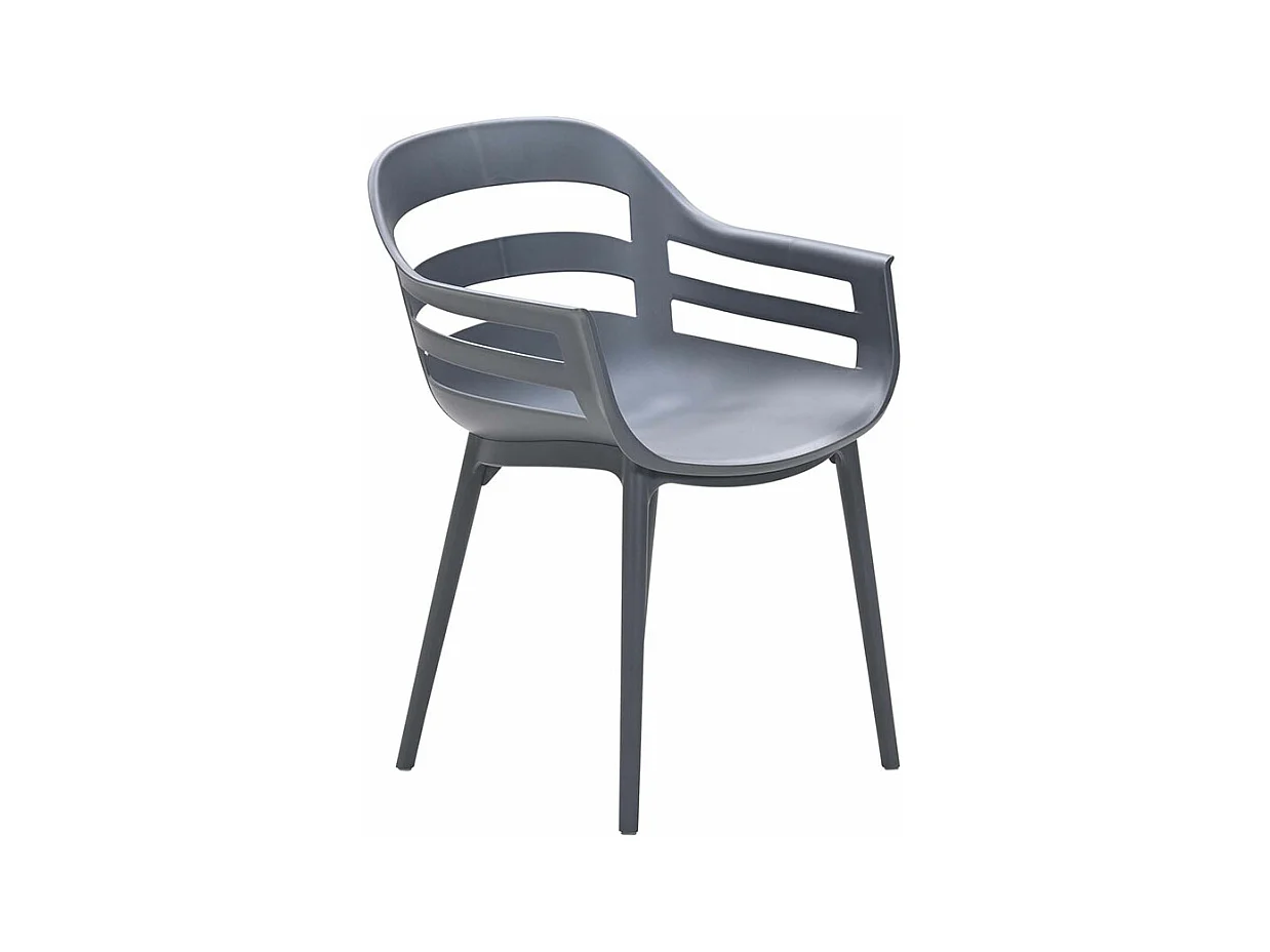 Chaise de jardin Garden Impressions Sunny gris foncé