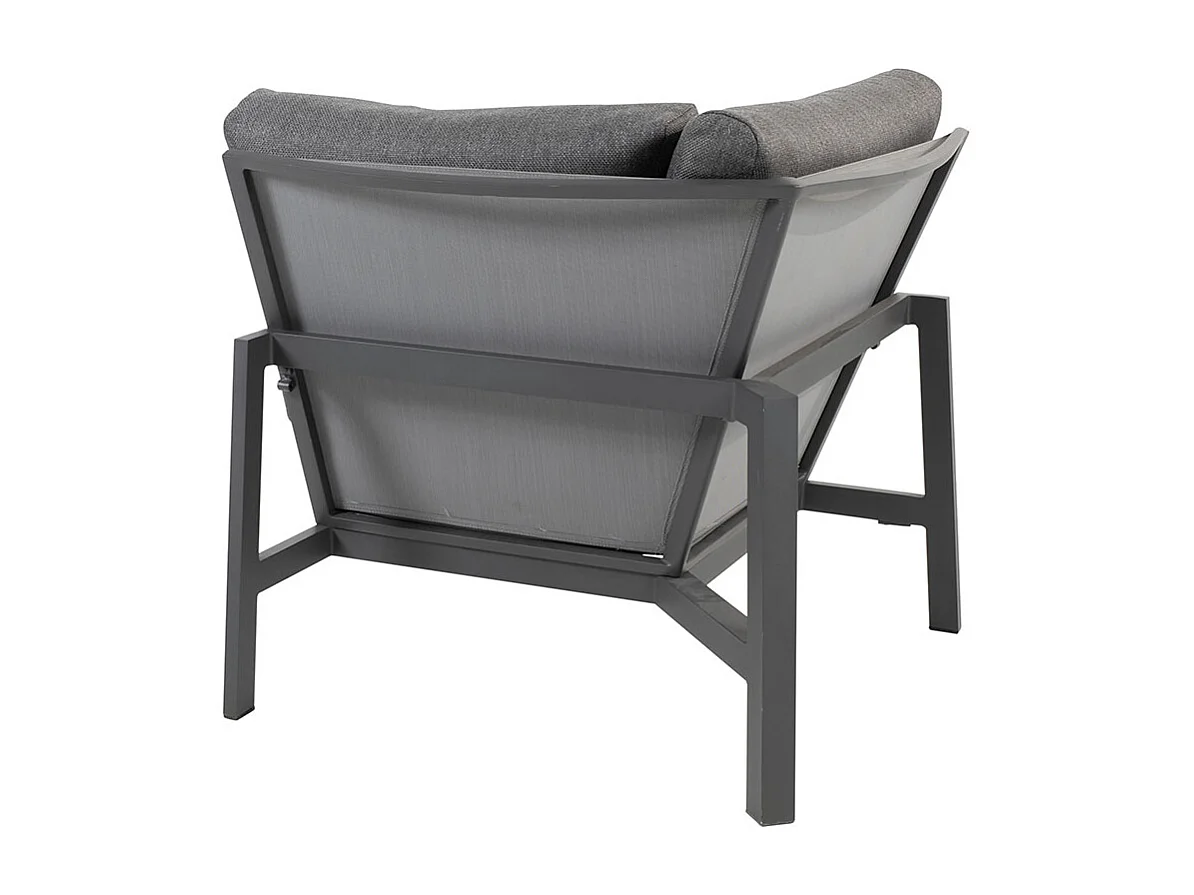 Taste by 4 Seasons Ravenna hoekelement - donker grijs