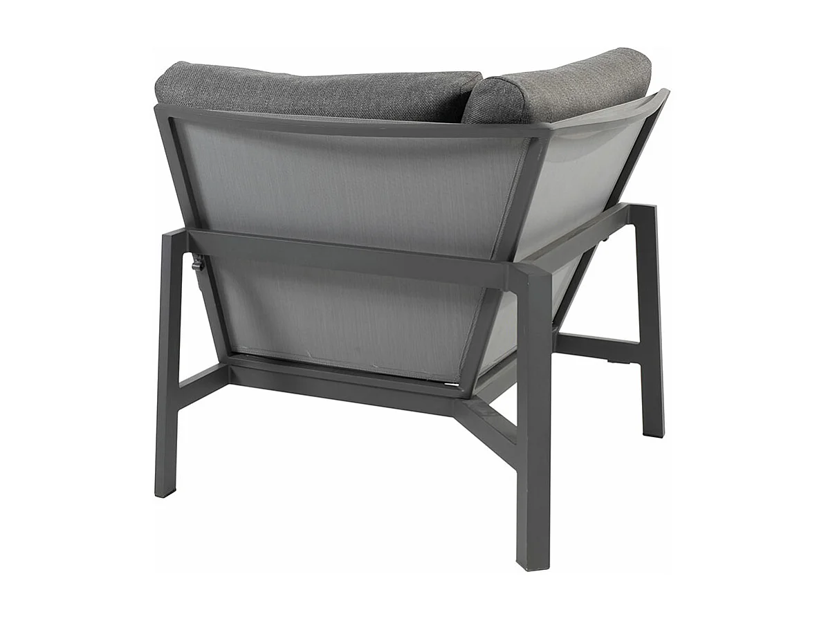 Taste by 4 Seasons Ravenna hoekelement - donker grijs