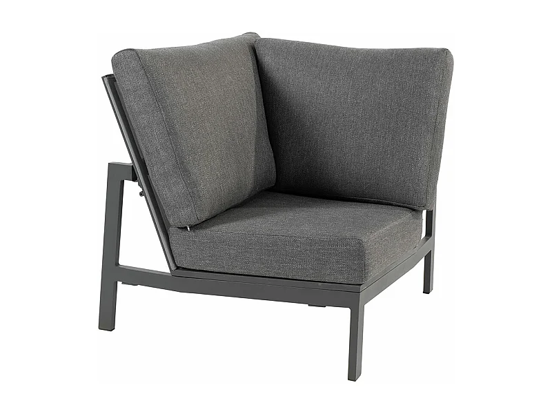 Taste by 4 Seasons Ravenna hoekelement - donker grijs