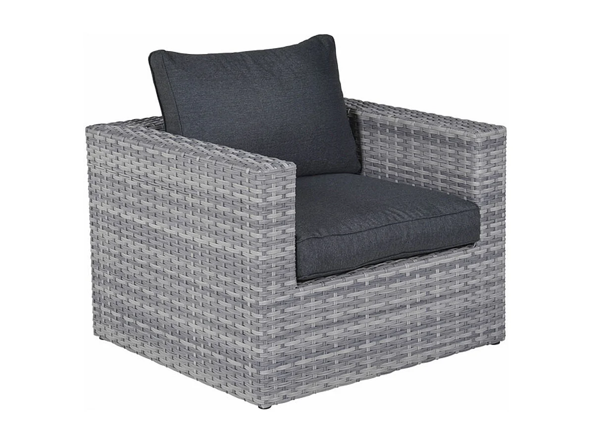 Garden Impressions Carlo fauteuil de jardin lounge - Gris clair
