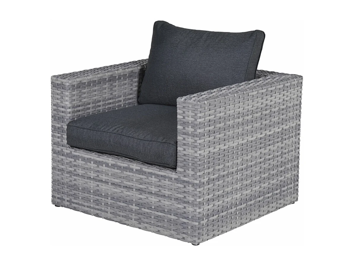 Garden Impressions Carlo fauteuil de jardin lounge - Gris clair