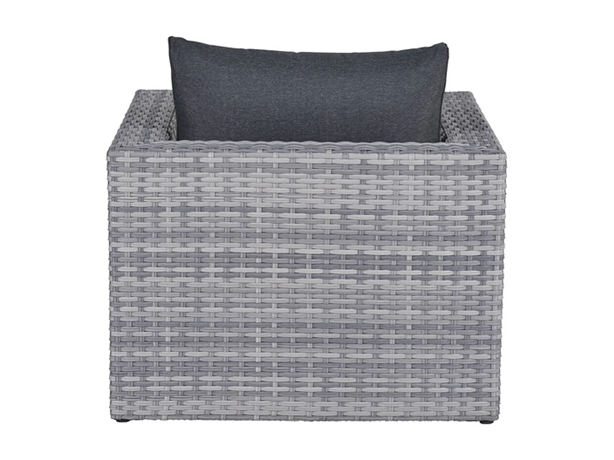 Garden Impressions Carlo fauteuil de jardin lounge - Gris clair