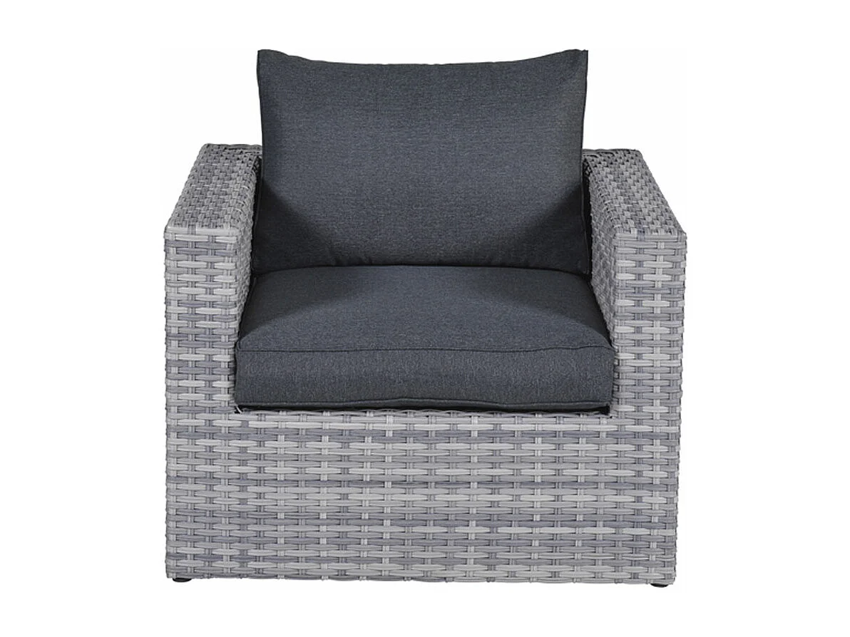 Garden Impressions Carlo fauteuil de jardin lounge - Gris clair