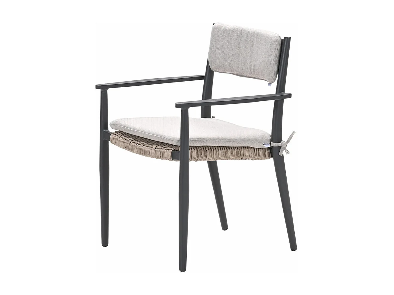 Chaise de jardin Garden Impressions Lily gris foncé