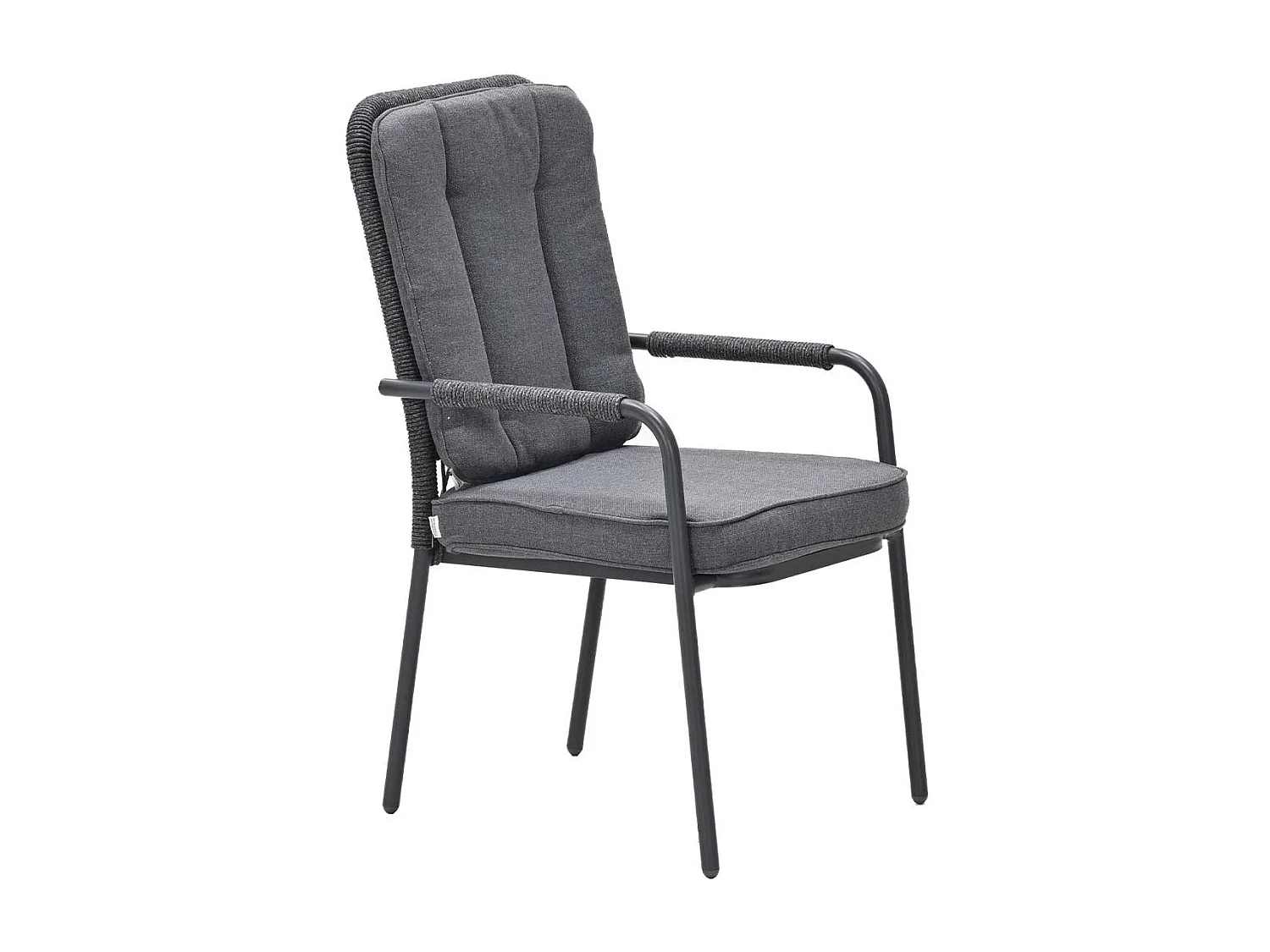 Chaise de jardin Garden Impressions Aleria - gris foncé