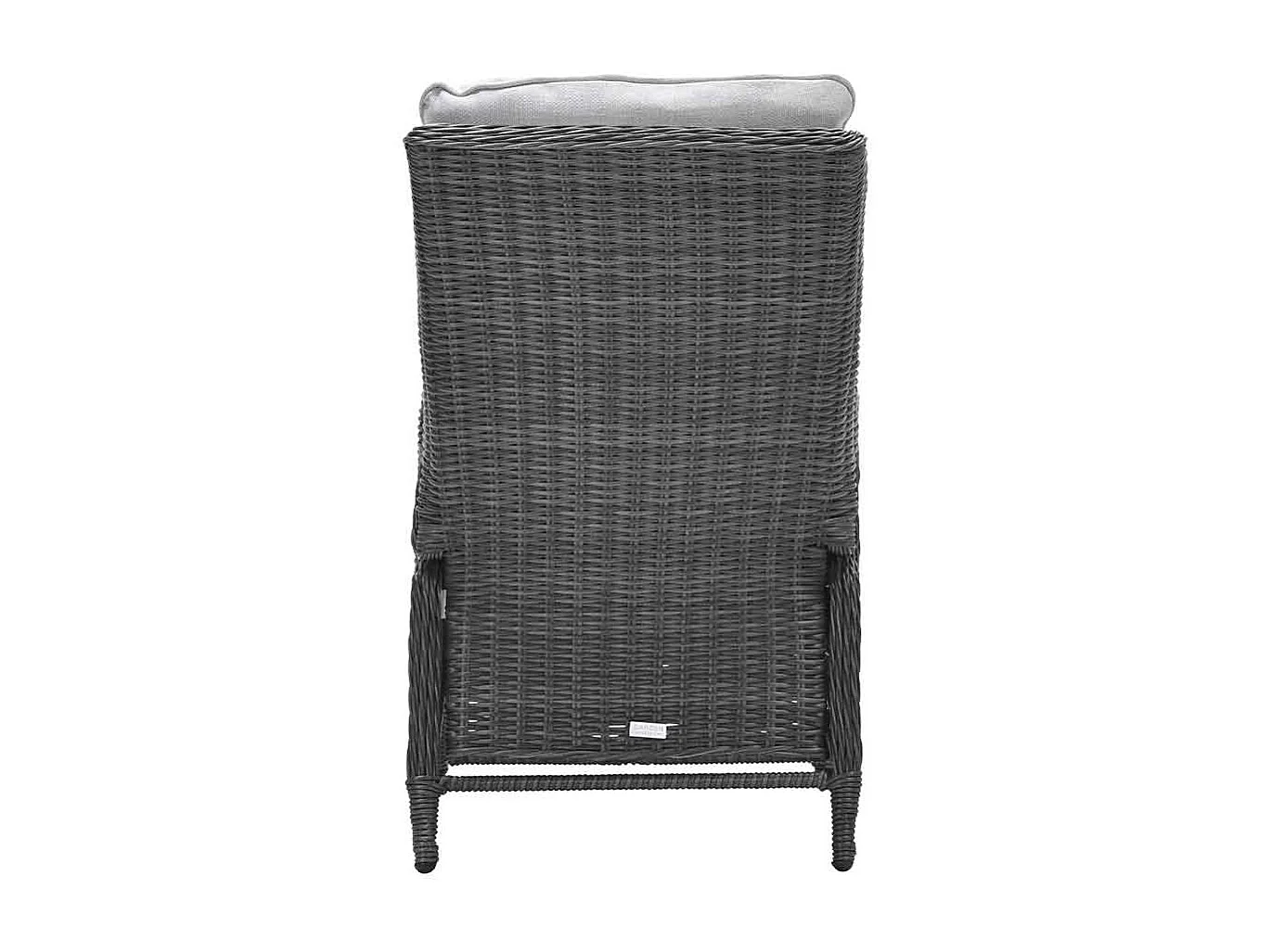 Chaise de jardin Marbella réglable Garden Impressions Marbella gris foncé