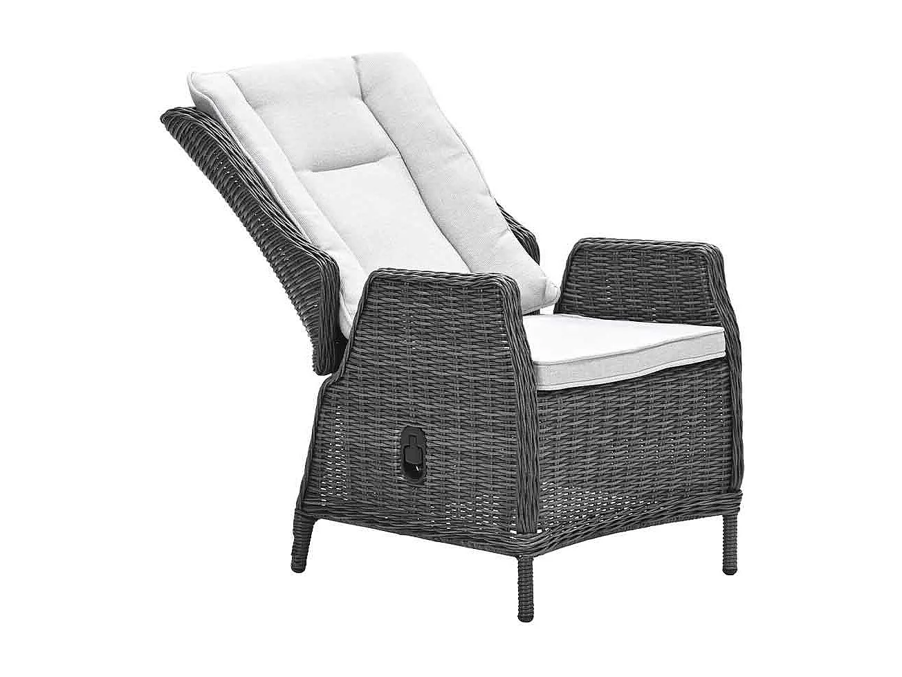 Chaise de jardin Marbella réglable Garden Impressions Marbella gris foncé