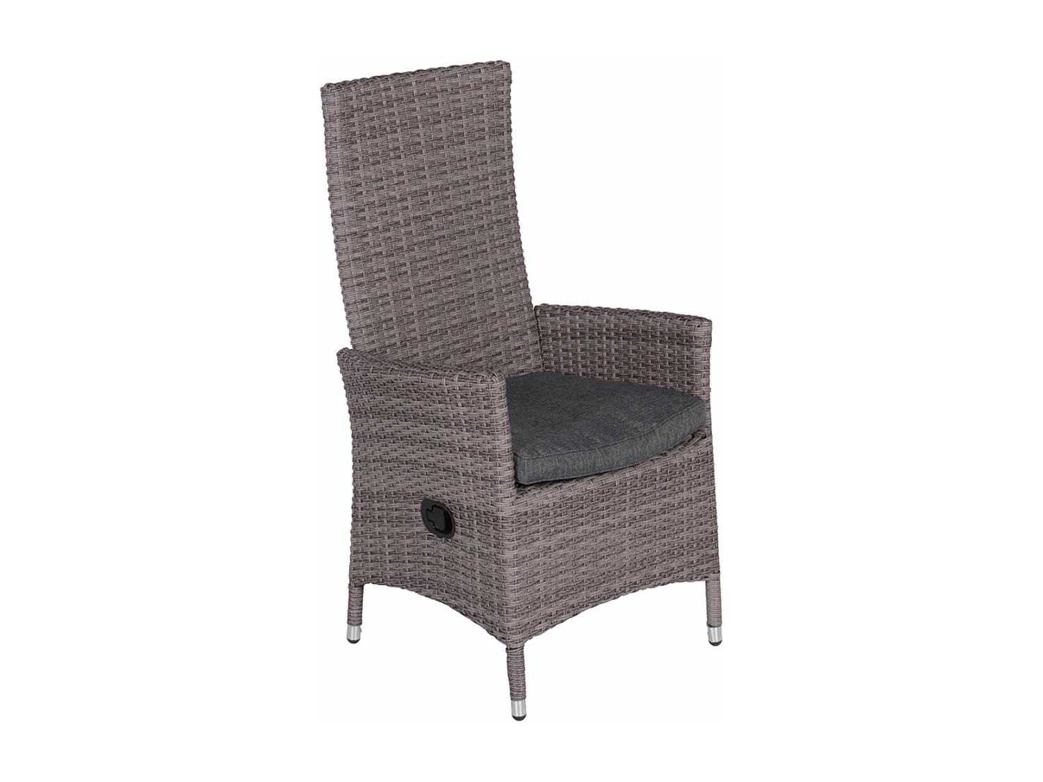 Garden Impressions Nice verstelbare - tuinstoel grijs