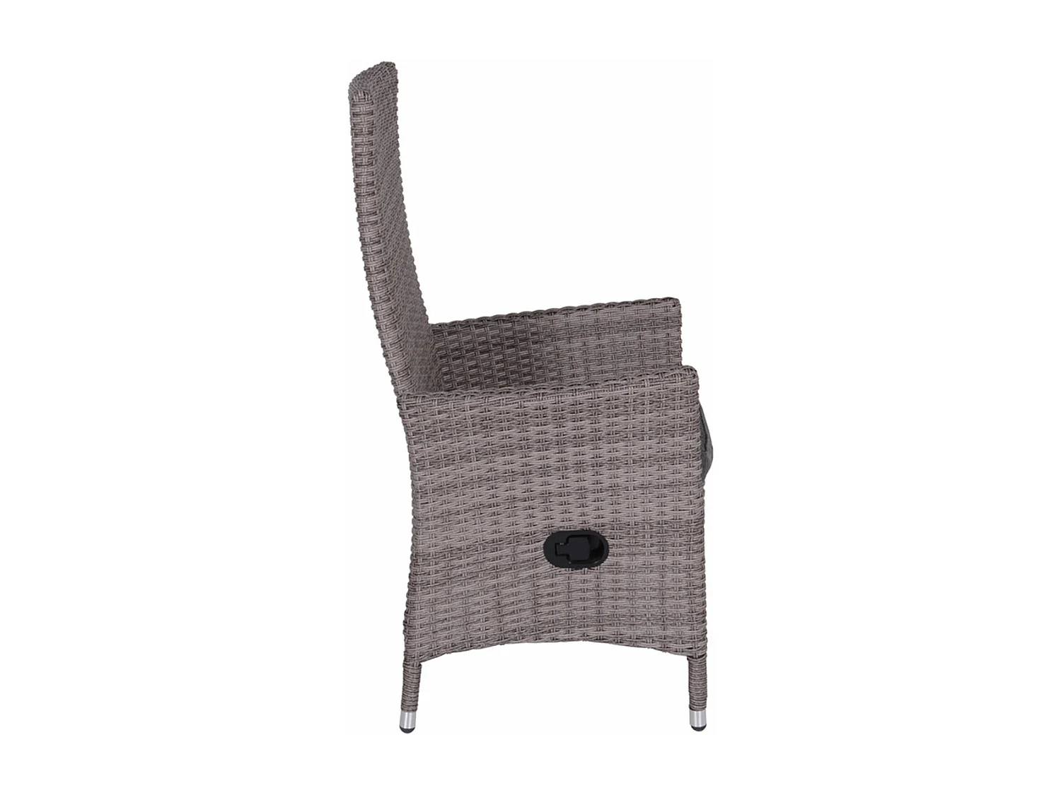 Garden Impressions Nice verstelbare - tuinstoel grijs