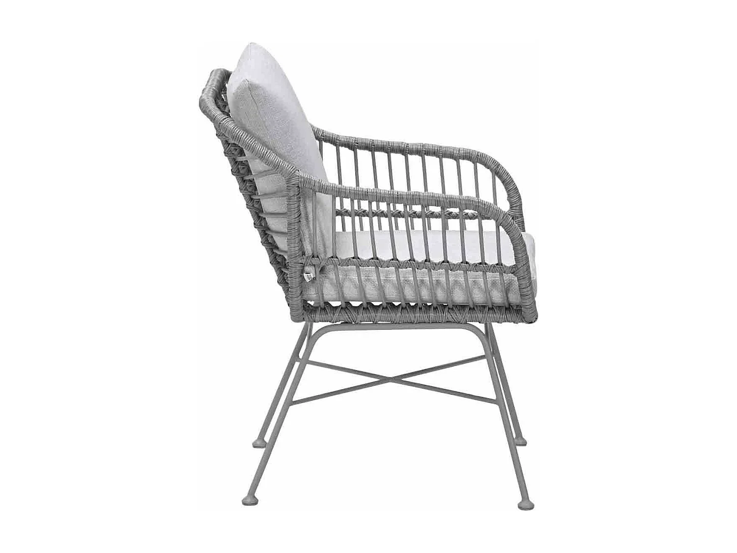 Garden Impressions Lucas dining tuinstoel - grey sand