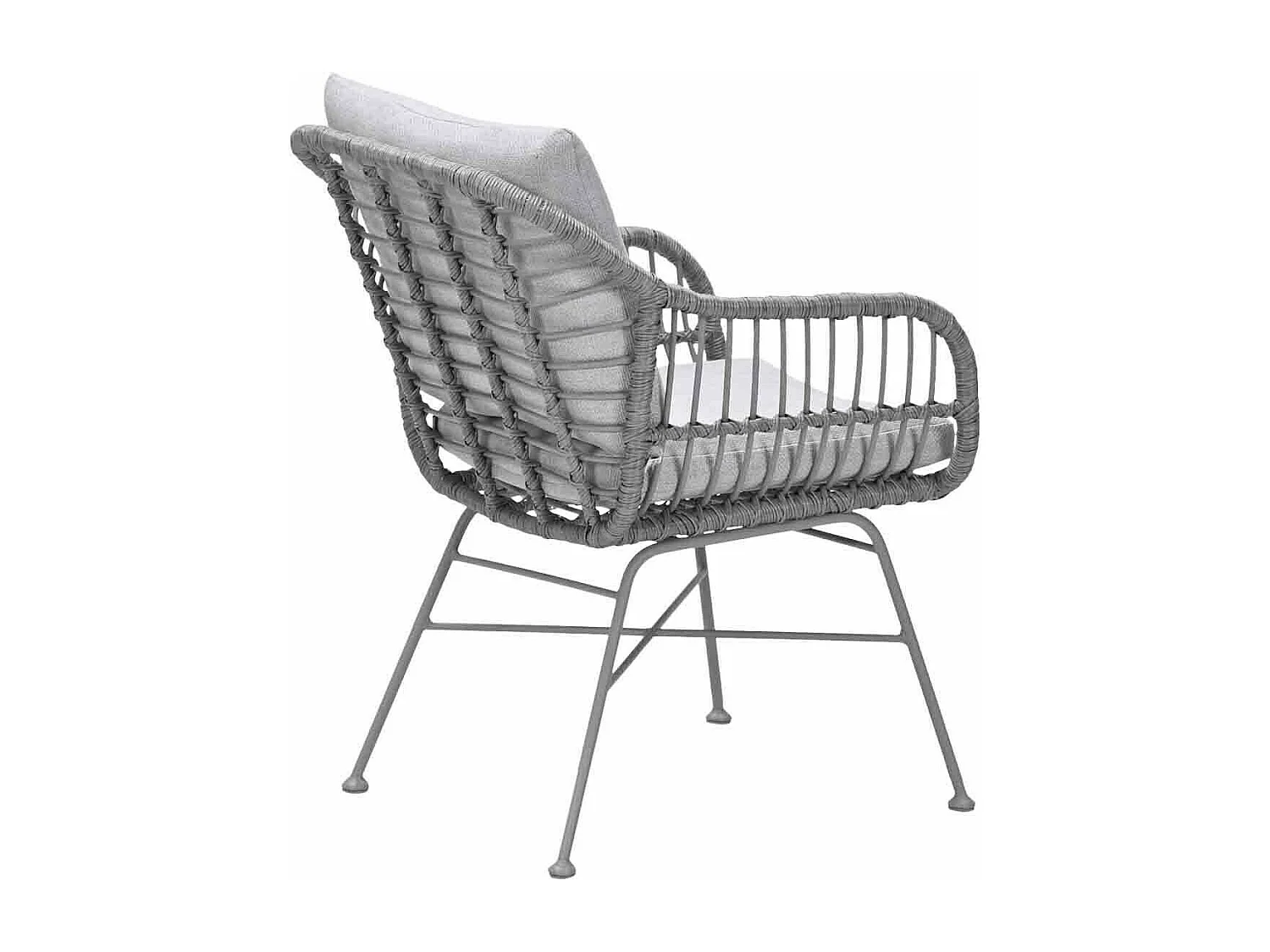 Garden Impressions Lucas dining tuinstoel - grey sand