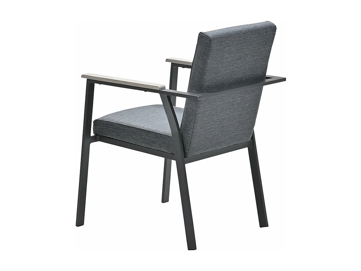 Garden Impressions Angela tuinstoel - donker grijs