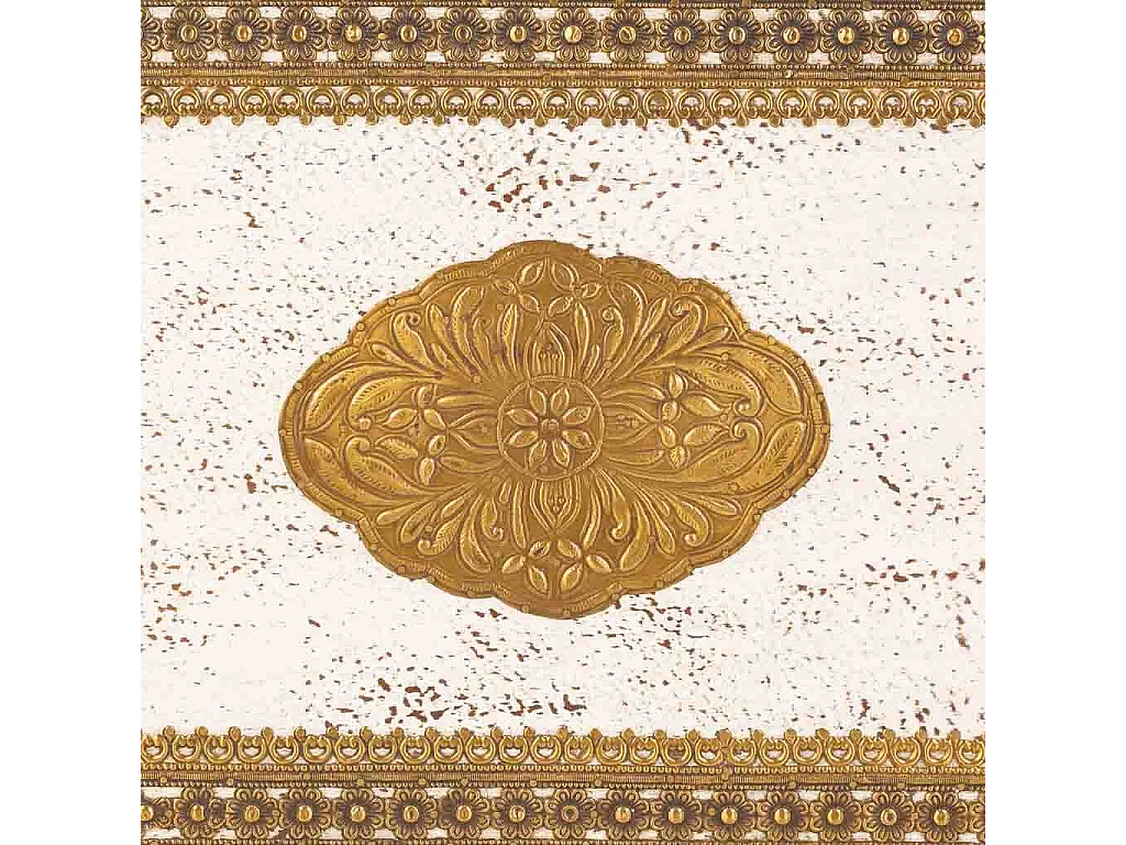 Braune Holz- und Metallbank 117x30,5x50h cm