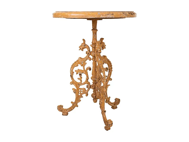 Table d'appoint en métal 41x41x53h