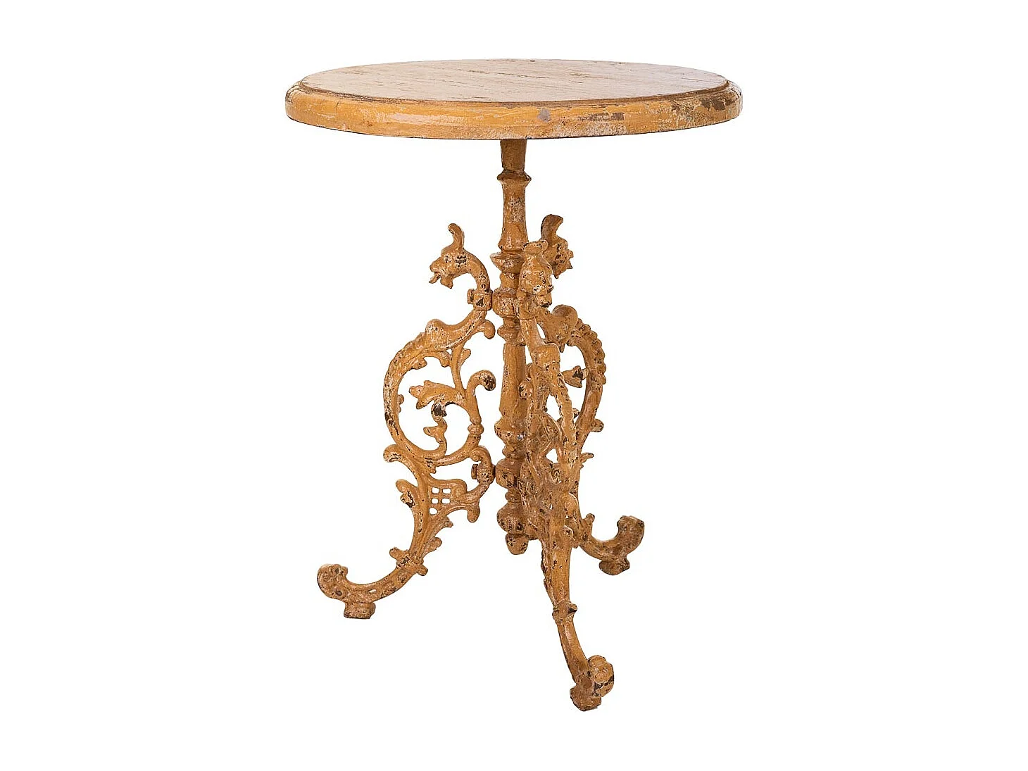 Mesa de apoio metálica 41x41x53h