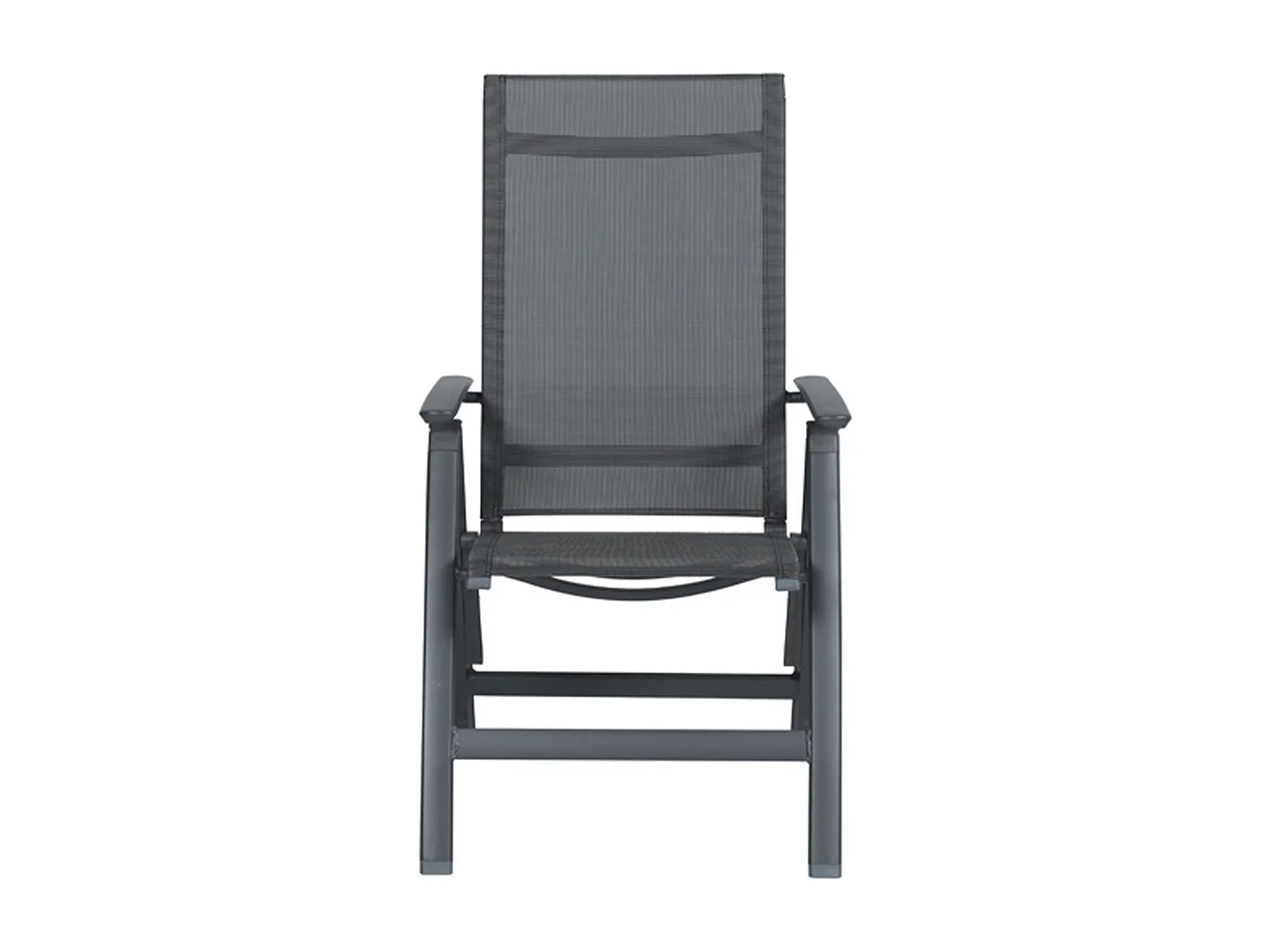 Chaise de jardin réglable Garden Impressions Santana gris foncé