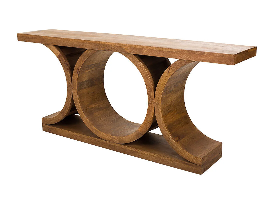 Recibidor de madera 173x36x77 marrón