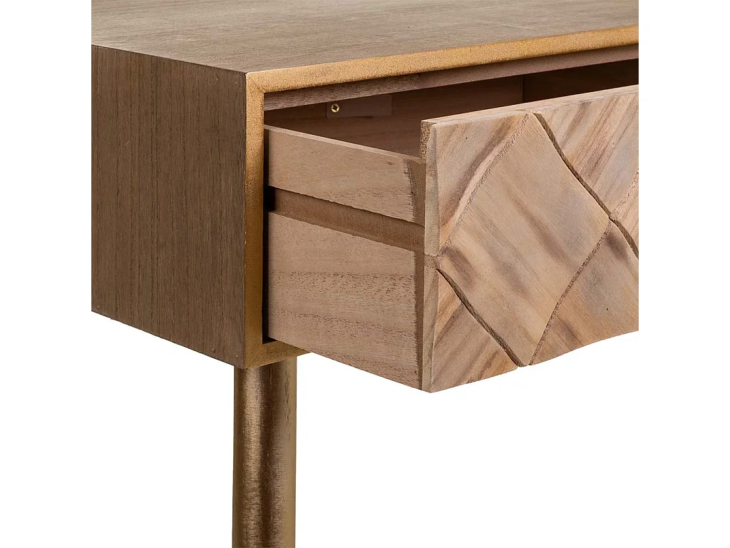 Mobile da ingresso in legno marrone 88x41x79h