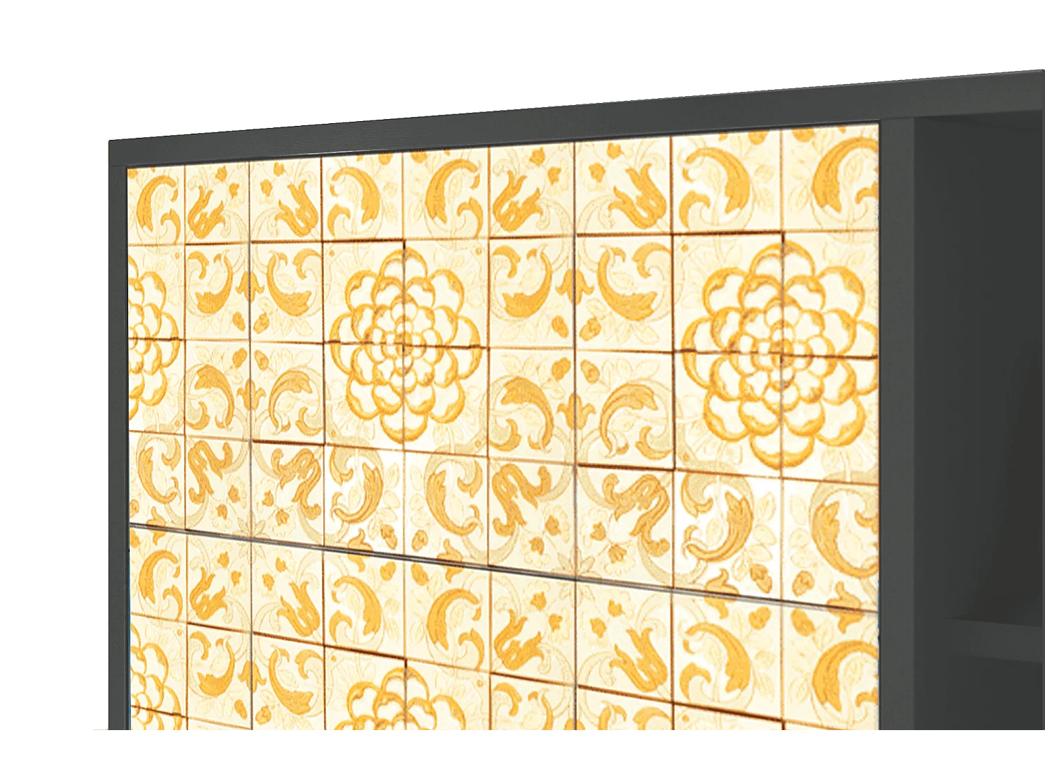 Buffet - 125x98x48 cm - BS2 - Sunshiny Tile, Anthracite